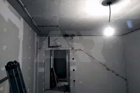 Прокладка трассы для кондиционера перед отделкой