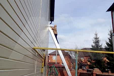 Монтаж наружного блока