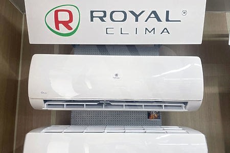 Стенд с кондиционерами ROYAL Clima