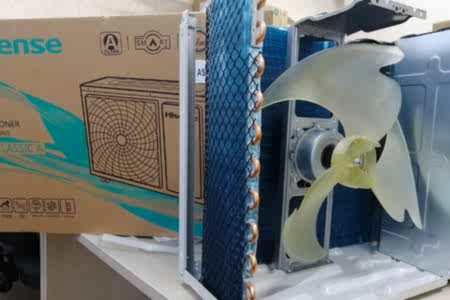 Радиатор наружного блока кондиционера