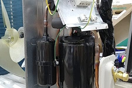 Компрессор кондиционера Hisense AS-09HR4RYDDC00