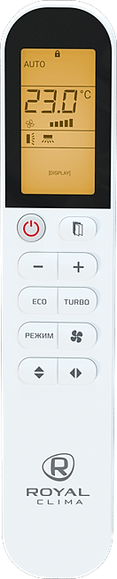 Пульт от кондиционера ROYAL CLIMA GLORIA