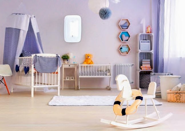 Приточно-очистительный комплекс серии BREZZA RCB 150 LUX в детской