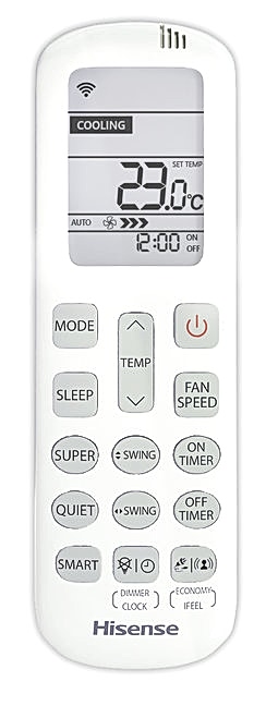 Пульт от кондиционера AS-13UW4RVETS00 (LUX Design SUPER DC Inverter)