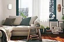 Приточно-очистительный комплекс серии BREZZA XS RCB 75 в гостинной