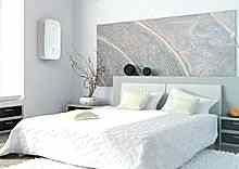 Приточно-очистительный комплекс серии BREZZA RCB 150 LUX в спальне