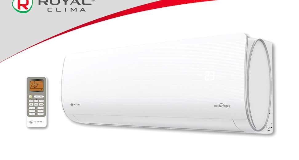 RC OPTIMUM inverter от ROYAL CLIMA - инверторный кондиционер по цене модели on/off
