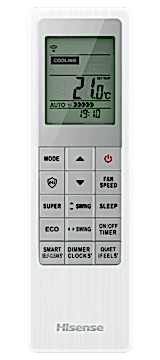 Пульт от сплит-системы Hisense серии EXPERT PRO DC Inverter