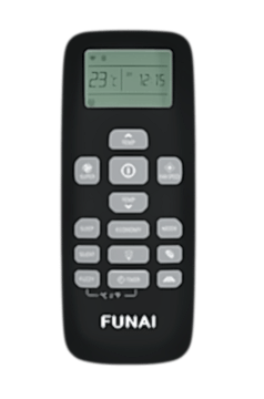 Пульт от инверторной сплит-системы FUNAI серии SENSEI Inverter 2023