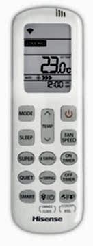 Пульт от кондиционера AS-10UW4RVETS00 (LUX Design SUPER DC Inverter)